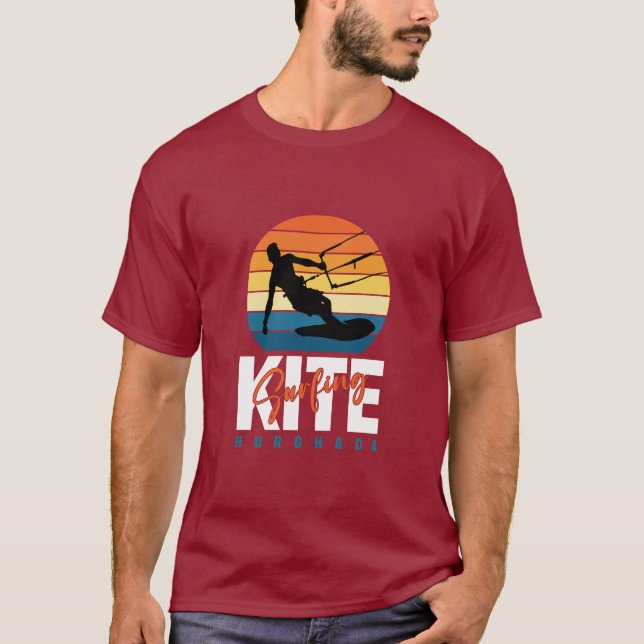 Camiseta Kitesurfing Hurghada (Frente)