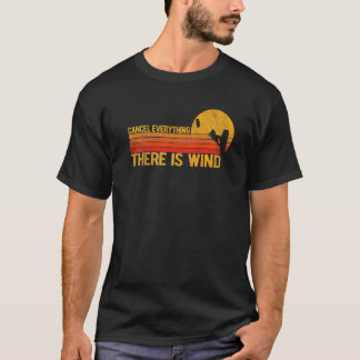 Camiseta Kitesurfing Kitesurf Kiteboarder Vint