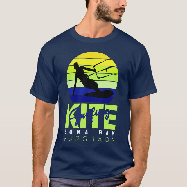 Camiseta Kitesurfing Soma Bay, Hurghada T-Shirt (Frente)
