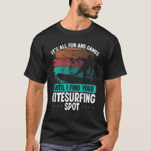 Camiseta Kitesurfing Spof Kitesurf Kite Kiteboarder Vintage