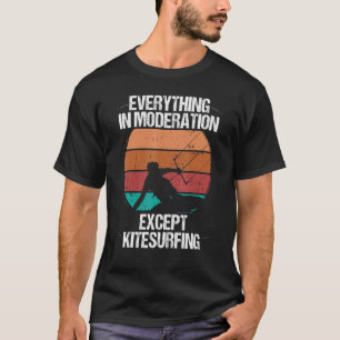 Camiseta Kitesurfing Vintage Retro Kitesurfe