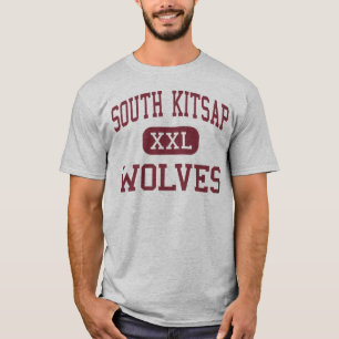 Camiseta Kitsap sul - lobos - alto - pomar do porto
