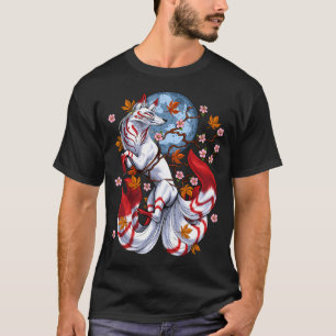 Camiseta Kitsune Raposa Japonesa