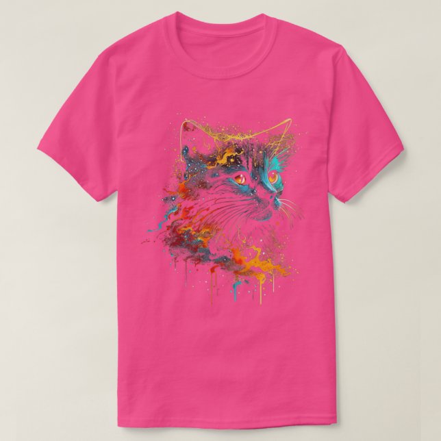 Camiseta Kitten color illustration (Frente do Design)