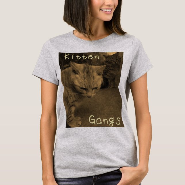 Camiseta Kitten gangs (Frente)