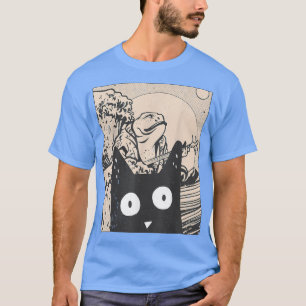 Camiseta Kitten Neko Japan Manga Harajuku Otaku Arte Gráfic