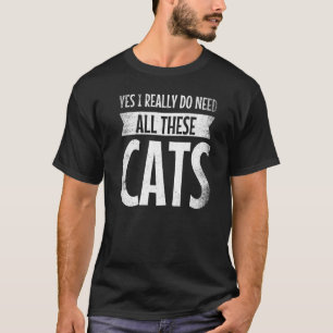 Camiseta Kittens Cats Proprietário do Gatinho Purr Meow