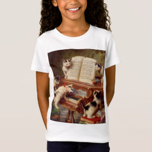 Camiseta Kittens e Piano