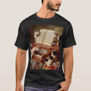 Camiseta Kittens e Piano