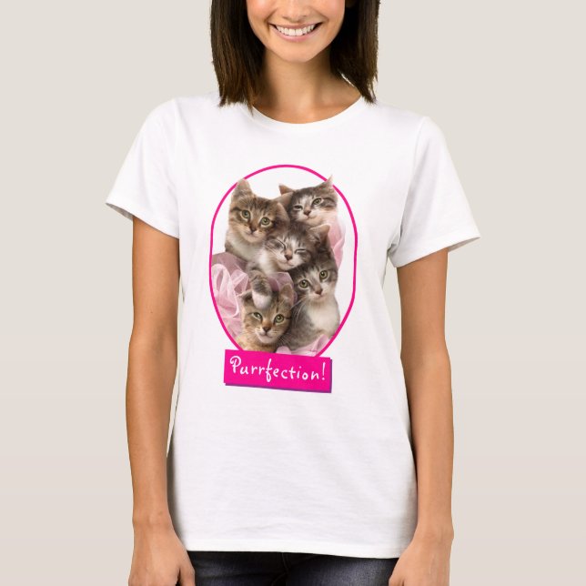 Camiseta Kittens no Tutus (Frente)