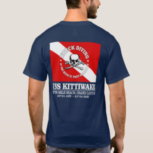 Camiseta Kittiwake de USS (as melhores destruições)