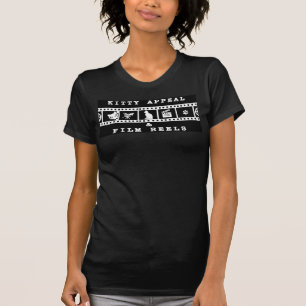 Camiseta Kitty Appeal & Film Reels Preta Bella