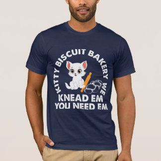 Camiseta Kitty Biscuit Bakery Nós Amassamos Para Você Neces