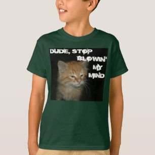 Camiseta Kitty "CARA, PARA DE EXPLODIR MINHA MENTE" Camiset