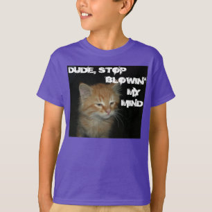 Camiseta Kitty "CARA, PARA DE EXPLODIR MINHA MENTE" Camiset