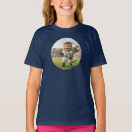 Camiseta Kitty de lacrosse (cor completa) - Beneficia organ