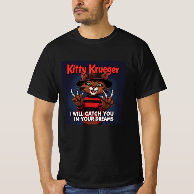 Camiseta Kitty Krueger I Will Catch You In Your Dreams (Frente)