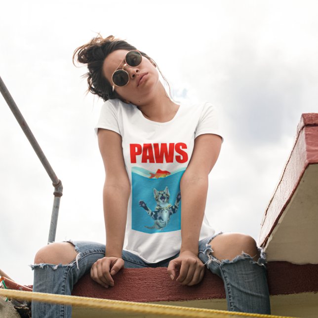 Camiseta Kitty Paws/Jaws (Criador carregado)
