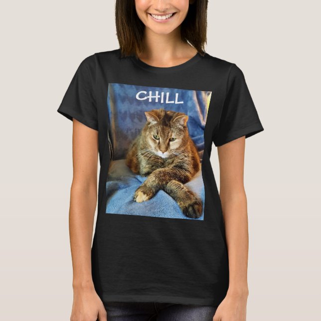 Camiseta    KITTYT CHILL (Frente)