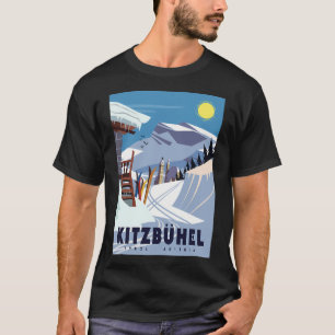 Camiseta Kitzbuhel Ski Poster