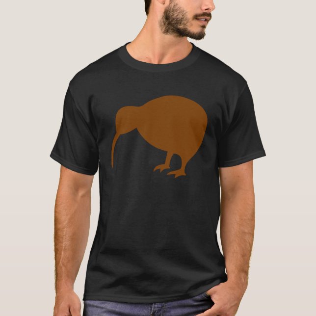Camiseta Kiwi-Bird Animal Willife 3, Nova Zelândia (Frente)