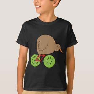 Camiseta Kiwi Bird Nova Zelândia Kiwi Bird e Kiwi Fruta Kiw