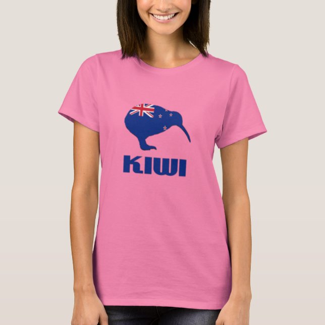 Camiseta Kiwi da Nova Zelândia (Frente)