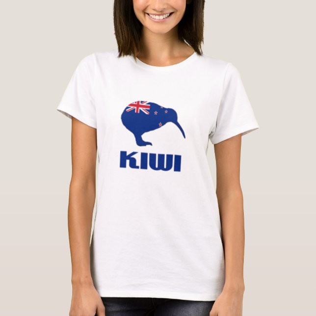 Camiseta Kiwi da Nova Zelândia (Frente)
