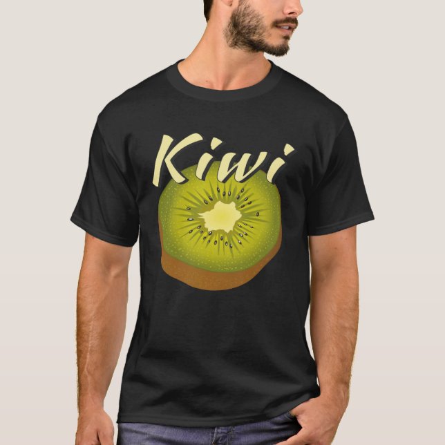 Camiseta KIWI Fruit Fruit Vitamins Vegan Kiwi (Frente)