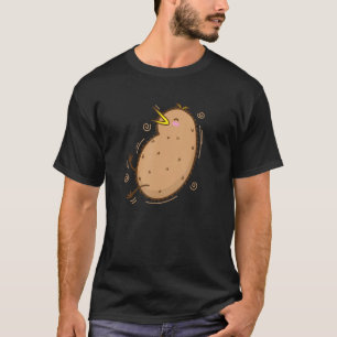 Camiseta Kiwi Happy Fruta Animal Nova Zelândia
