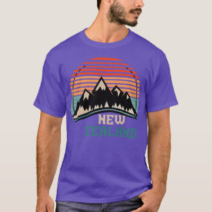 Camiseta Kiwi Hiking Gift Backpacker Nova Zelândia