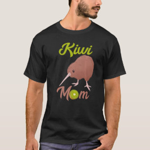 Camiseta Kiwi Mãe de Kiwi Fruta Mãe Animal Nova Zelândia