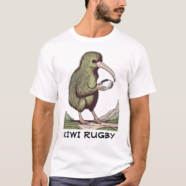 Camiseta Kiwi Rugby (Frente)