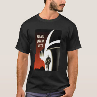 Camiseta Klaatu Barada Nikto Gort Robot Sifi