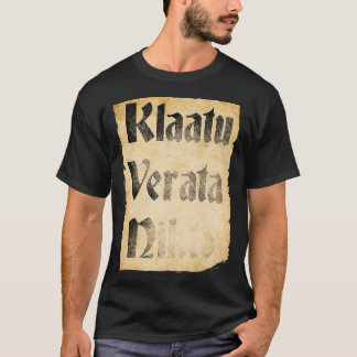 Camiseta Klaatu Verata Necktie