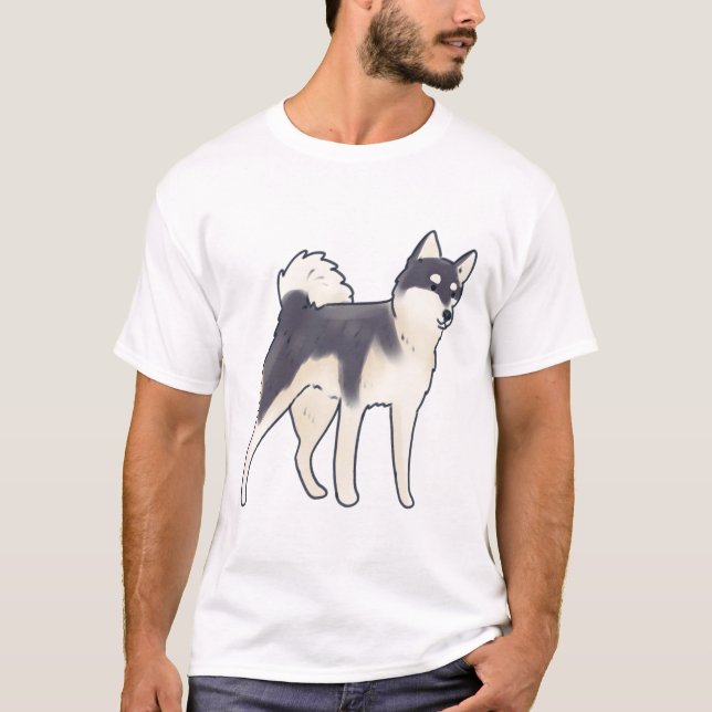 Camiseta Klee kai dog do Alaska Magic (Frente)