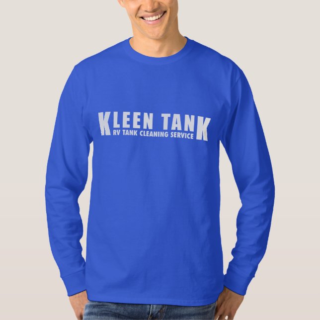 Camiseta Kleen Tank Blue Frente Apenas Design (Frente)
