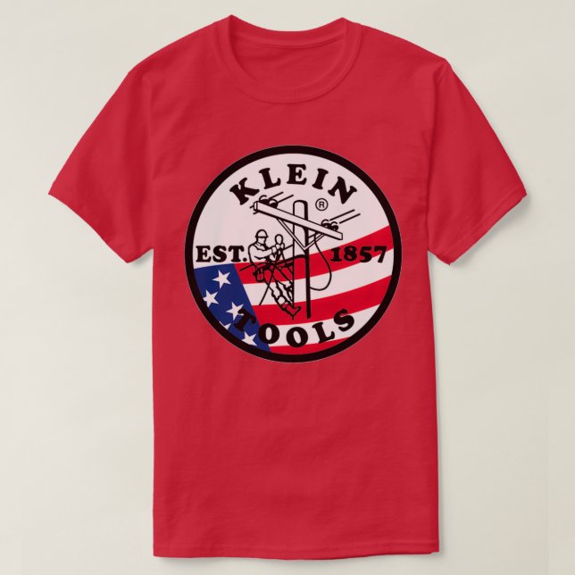 Camiseta Klein Tools Est (Frente do Design)