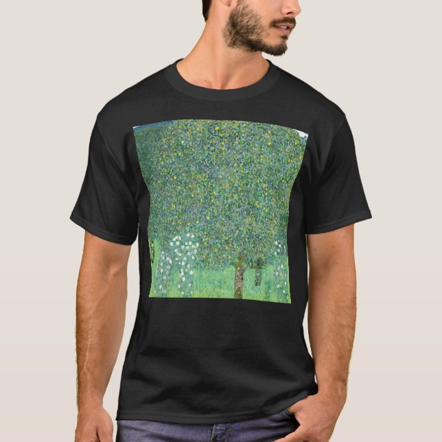 Camiseta Klimt - Esfregões Sob As Árvores (Frente)