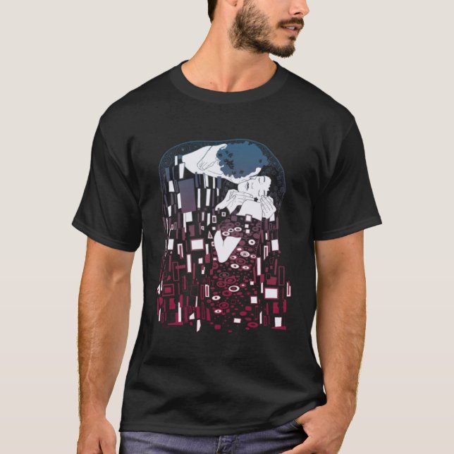 Camiseta Klimt Kiss (Frente)
