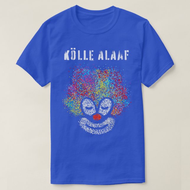 Camiseta Klle Alaaf Cologne Carnival Viva Colonia (Frente do Design)