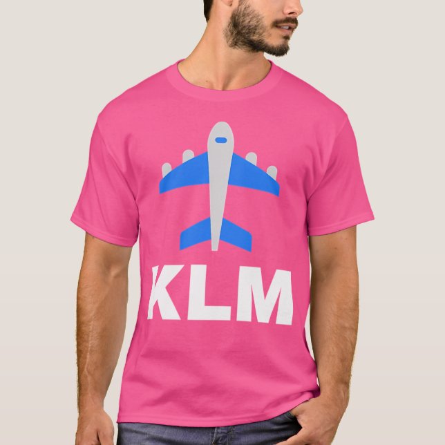 Camiseta Klm Royal Dutch Airlines (Frente)