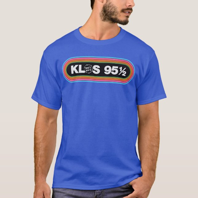 Camiseta KLOS 9512 100Rock Radio Station friends (Frente)