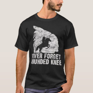 Camiseta Knee Nativo Americano Lakota Tribe Chefe vi