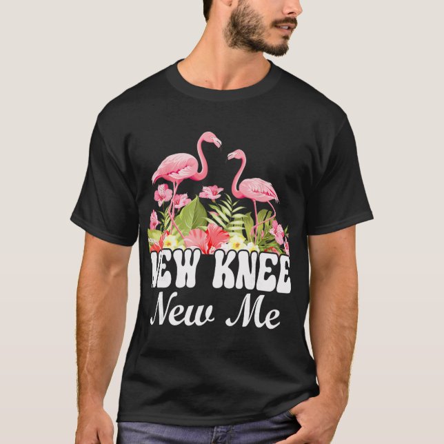Camiseta Knee Replacement And Knee Surgery Recovery New Kne (Frente)