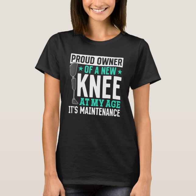 Camiseta Knee Surgery   Hospital Patient (Frente)