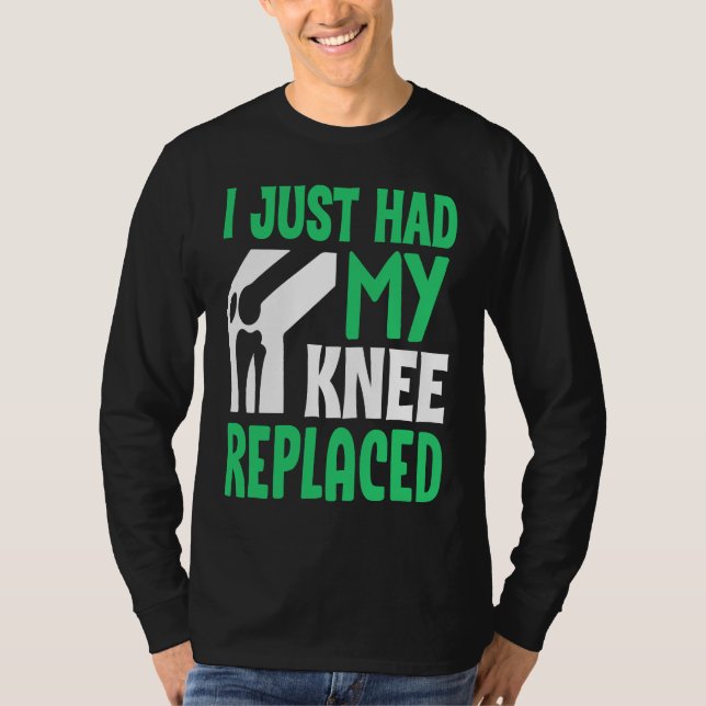 Camiseta Knee Surgery Survivor I Just Had Knee Replacement  (Frente)