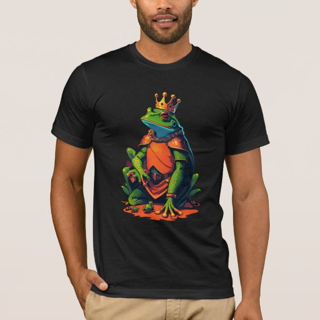 Camiseta Kneeling, Sapo King Knight (Frente)
