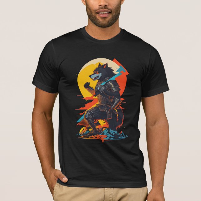 Camiseta Kneeling Werewoles Knight (Frente)