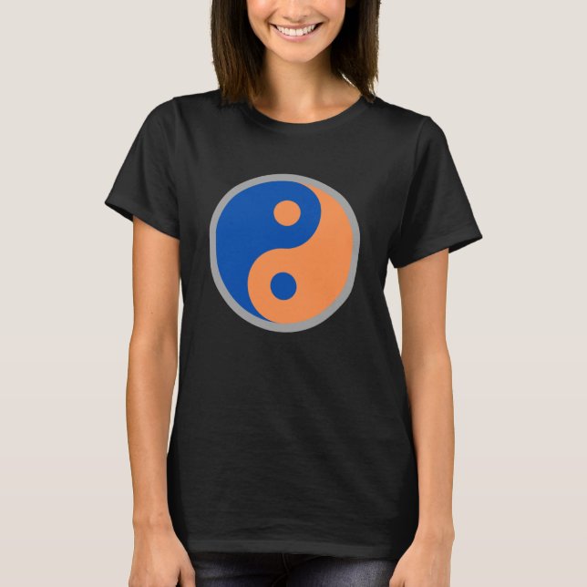 Camiseta Knicks Yin Yang Orange Yin Yang Go Knicks Orange a (Frente)